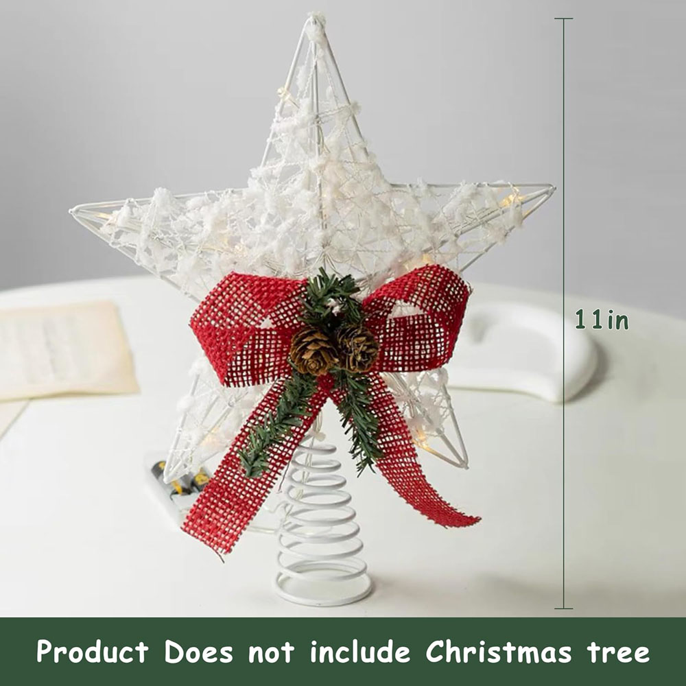 Christmas Tree LED Star Tree T - Star Tree Topper avaliação e preço