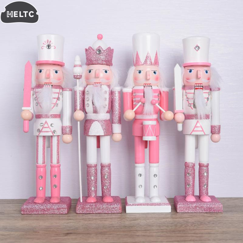 1Pcs 30CM Cartoon Walnut Soldi - Nutcracker Figurine avaliação e preço