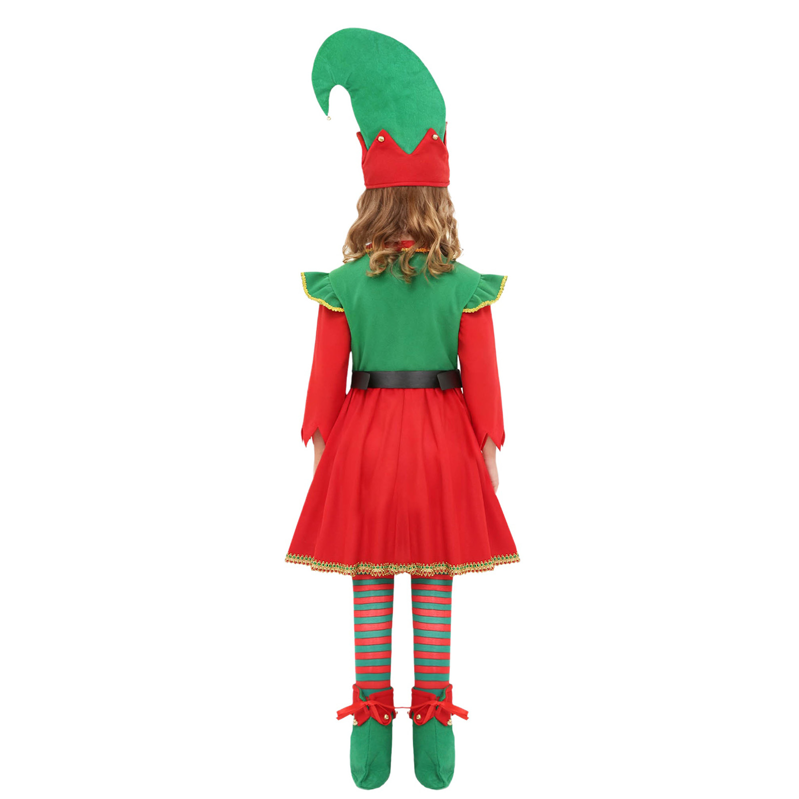 Elf Girl Christmas Costume San - Elf Costume Christmas avaliação e preço
