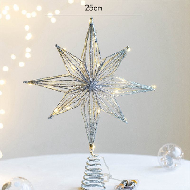 【LAST CHANCE】2X Christmas Tree - Star Tree Topper avaliação e preço