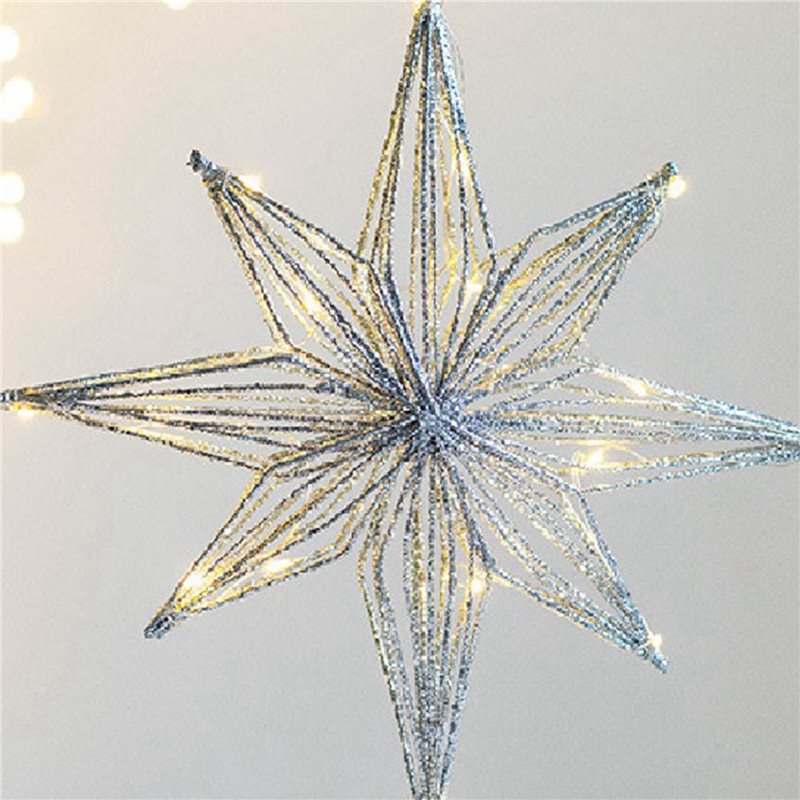 【LAST CHANCE】2X Christmas Tree - Star Tree Topper avaliação e preço