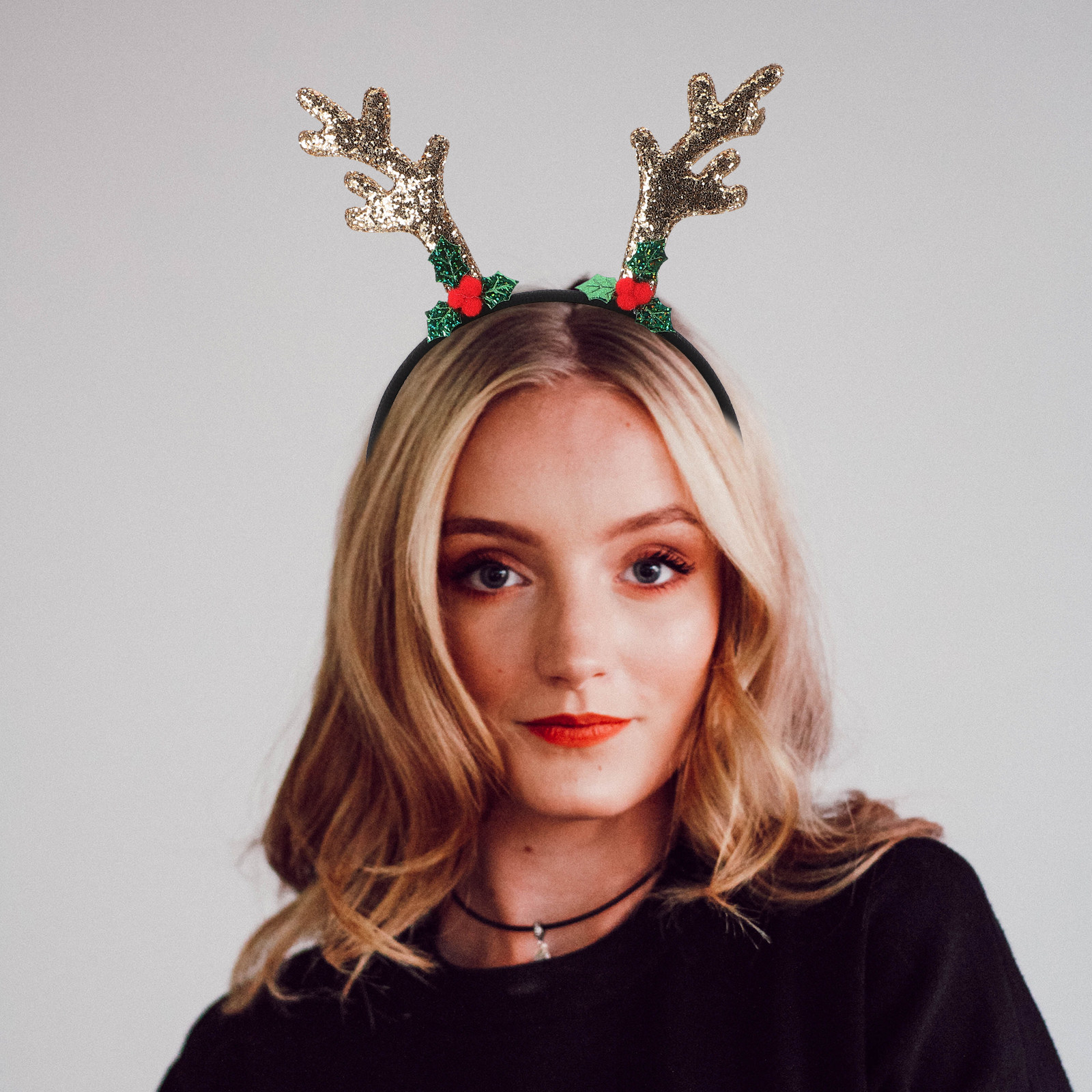 Antler Headband Dark Deer Horn - Reindeer Antlers Headband avaliação e preço