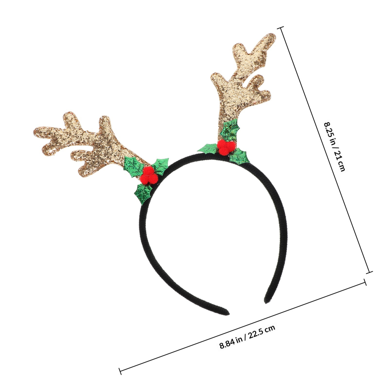 Antler Headband Dark Deer Horn - Reindeer Antlers Headband avaliação e preço