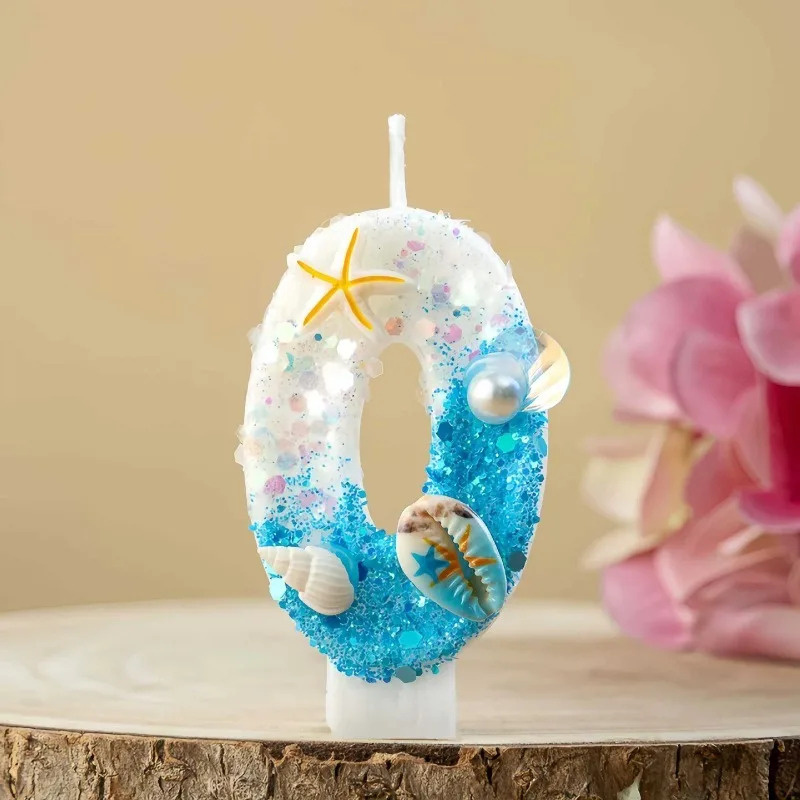 Shell-shaped Starfish Digital  - Holiday Candle Set avaliação e preço