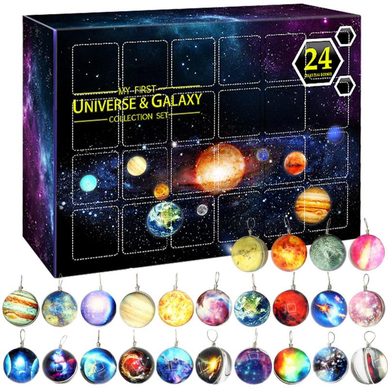 Galaxy Christmas 24 Days Adven - Advent Calendar Gift avaliação e preço