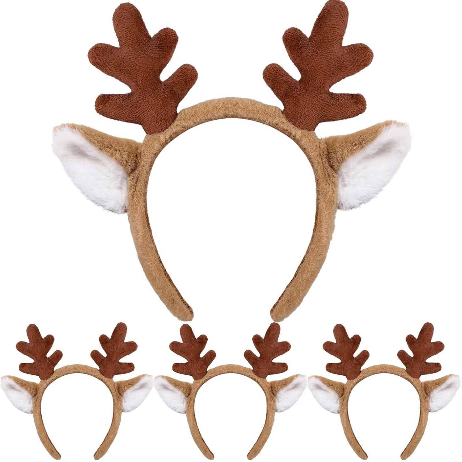 1PC Christmas Reindeer Antlers - Reindeer Antlers Headband avaliação e preço