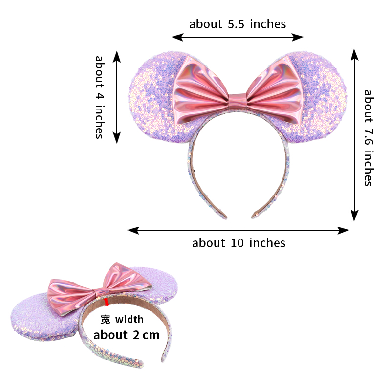 New Disney Big Size Mickey Mou - Ribbon Bow Gift avaliação e preço