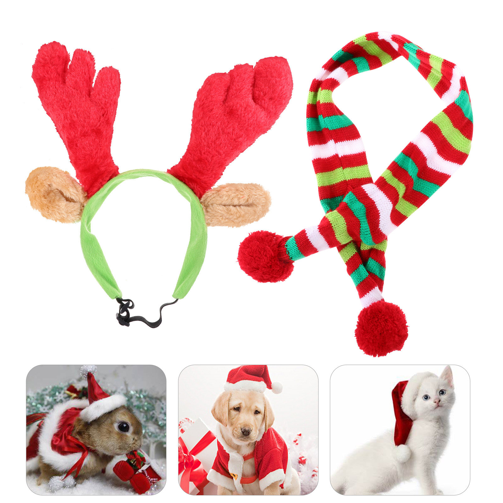 1Set Christmas Antlers Headban - Reindeer Antlers Headband avaliação e preço
