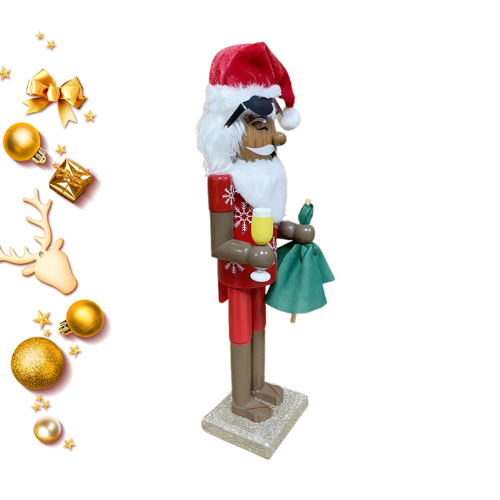 Nutcracker Decor Christmas Afr - Nutcracker Figurine avaliação e preço