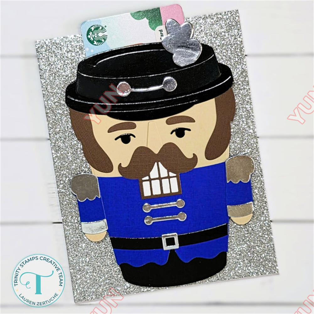 2025 New Metal Cutting Dies Ch - Nutcracker Figurine avaliação e preço
