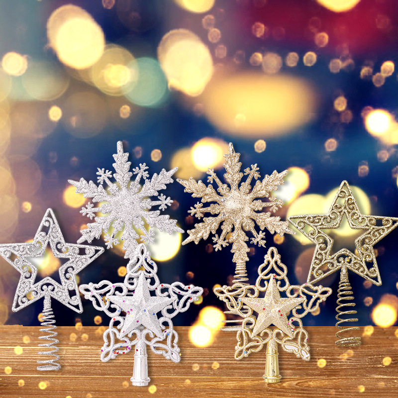 Christmas Tree Toppers Glitter - Star Tree Topper avaliação e preço