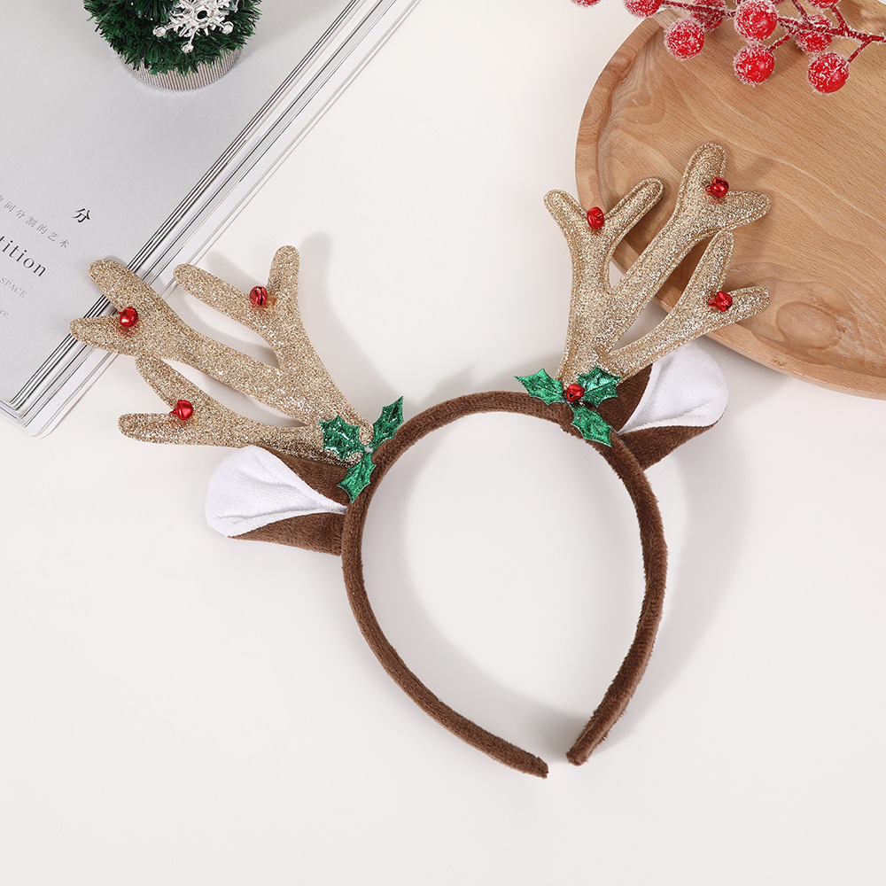 1pcs  Adults Women Girls Deer  - Reindeer Antlers Headband avaliação e preço