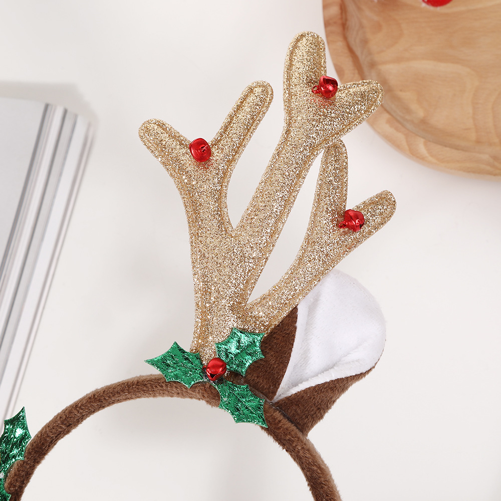 1pcs  Adults Women Girls Deer  - Reindeer Antlers Headband avaliação e preço