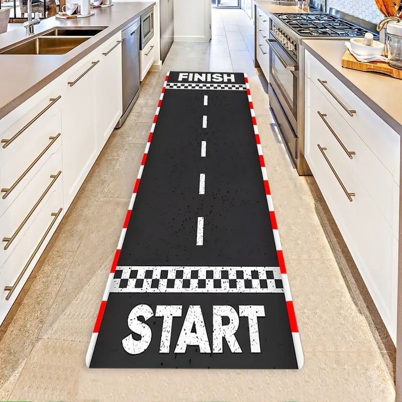 Race Car Racetrack Table Runne - Christmas Table Runner avaliação e preço