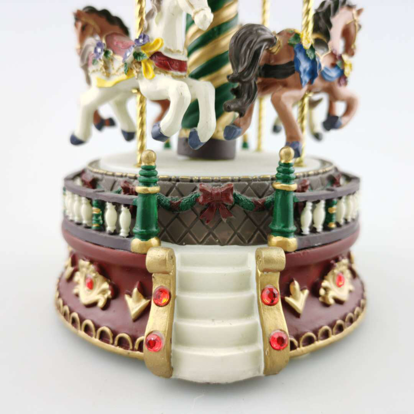 Creative Resin Crafts Ornament - Snow Globe Musical avaliação e preço