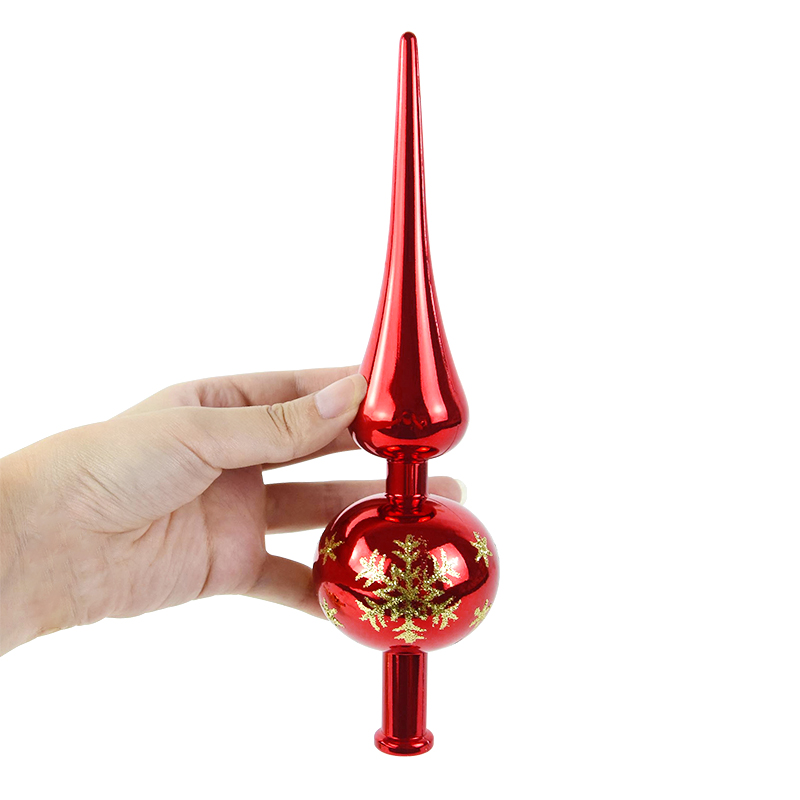 23cm Christmas Tree Topper Red - Star Tree Topper avaliação e preço