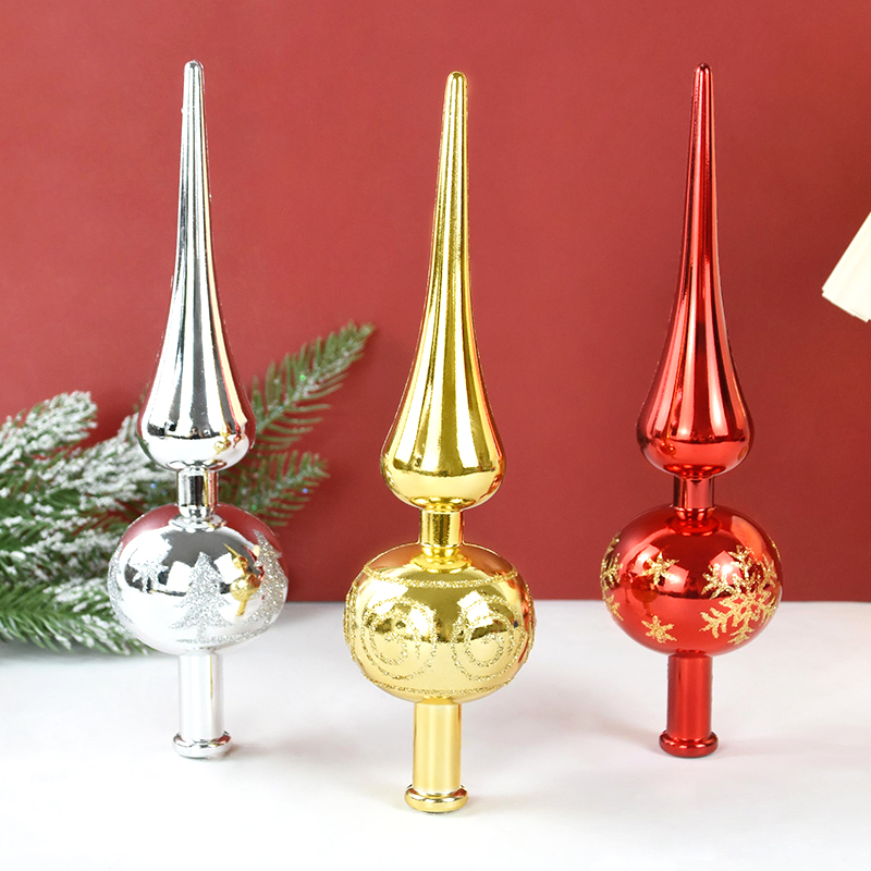 23cm Christmas Tree Topper Red - Star Tree Topper avaliação e preço