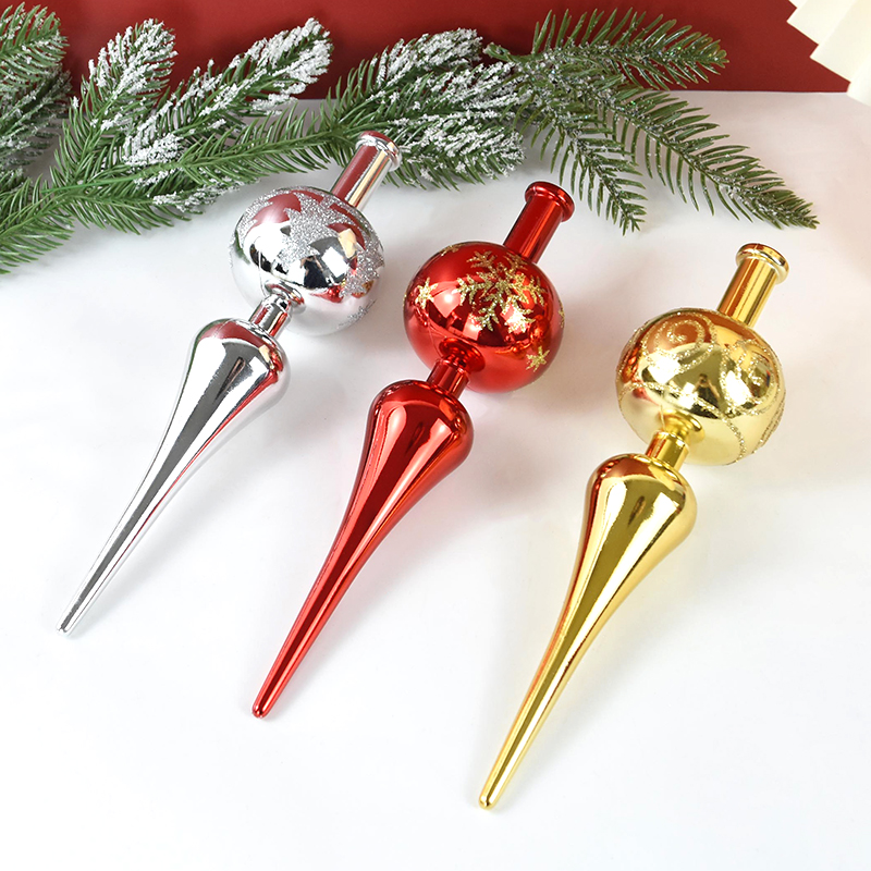 23cm Christmas Tree Topper Red - Star Tree Topper avaliação e preço