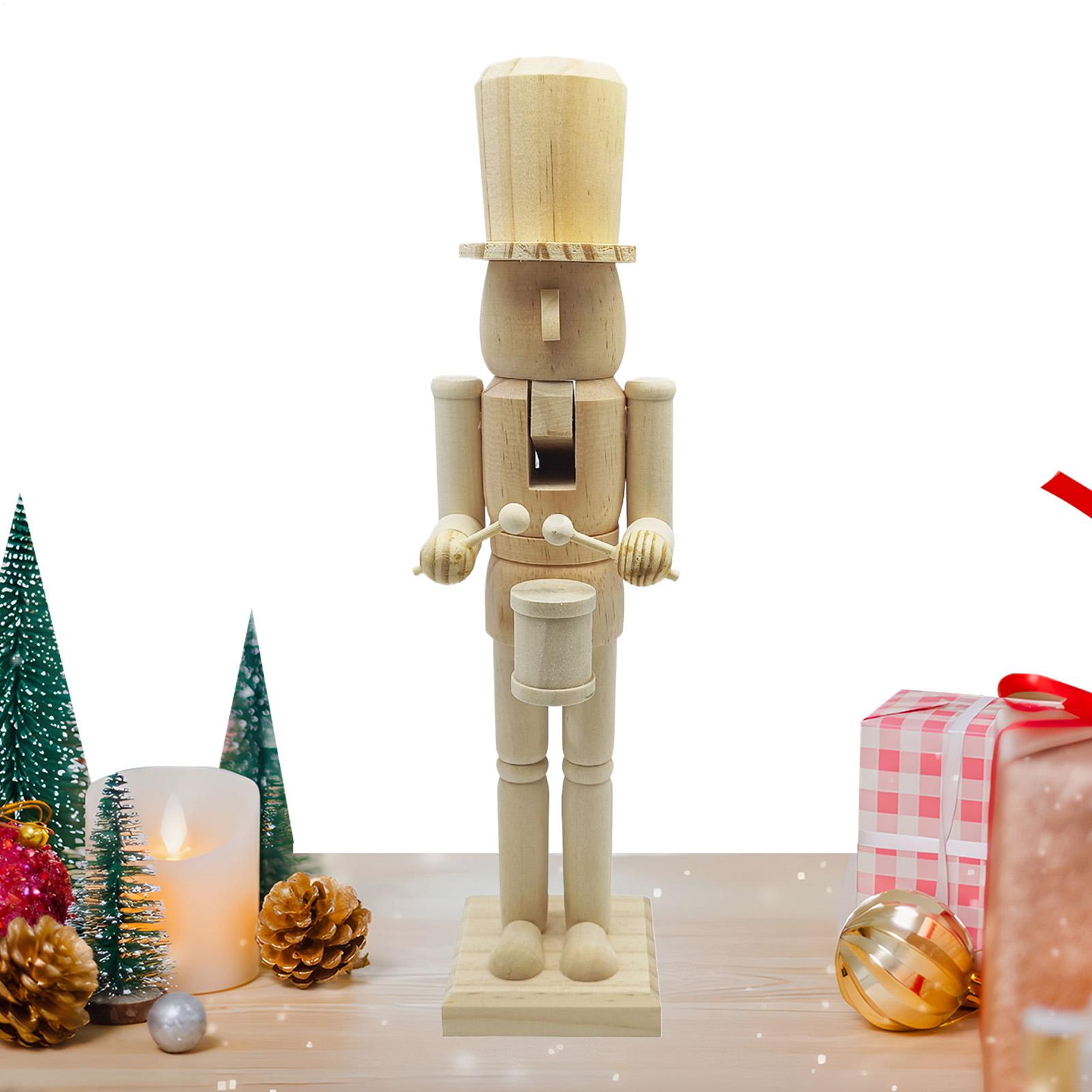Nutcracker Decor 38cm Wooden F - Nutcracker Figurine avaliação e preço