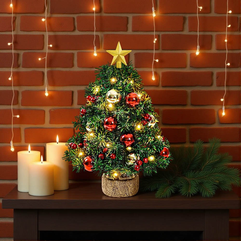 6cm Mini Christmas Tree Topper - Star Tree Topper avaliação e preço