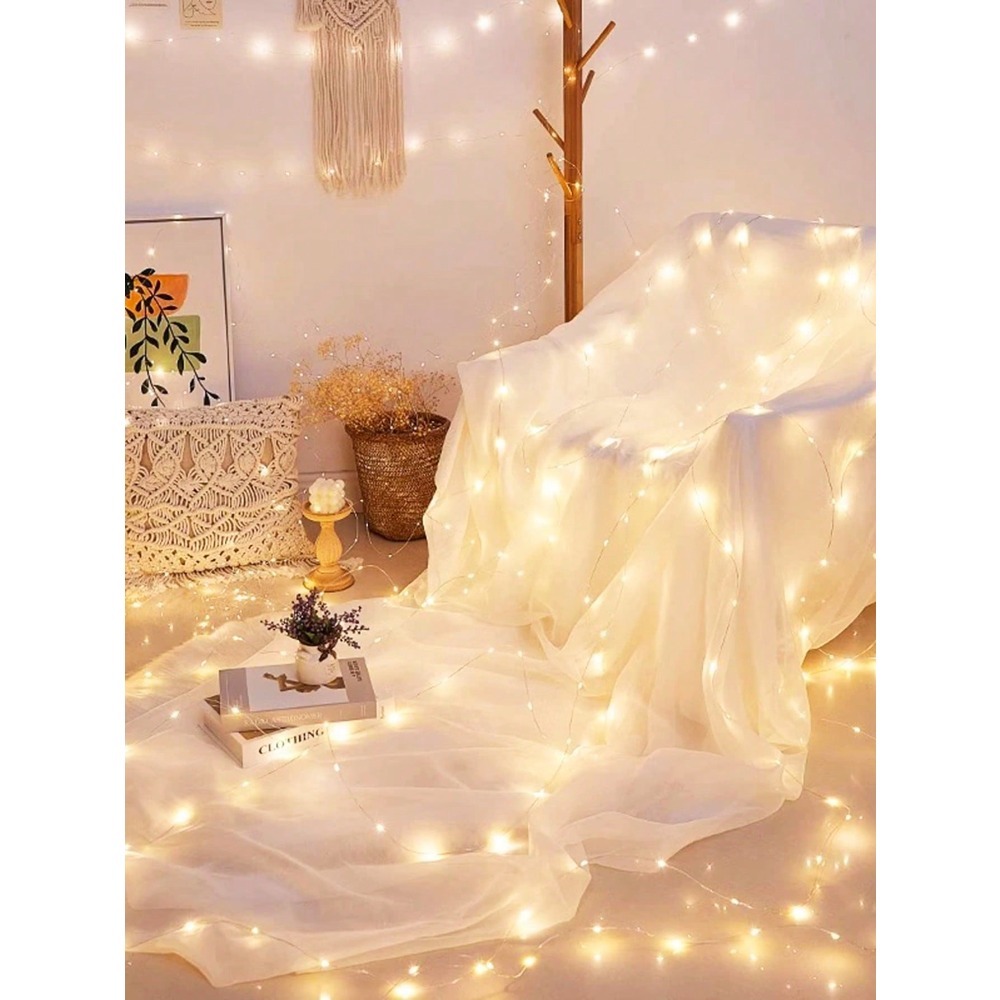 1pc Warm White LED Copper Wire - Led Fairy String Lights avaliação e preço