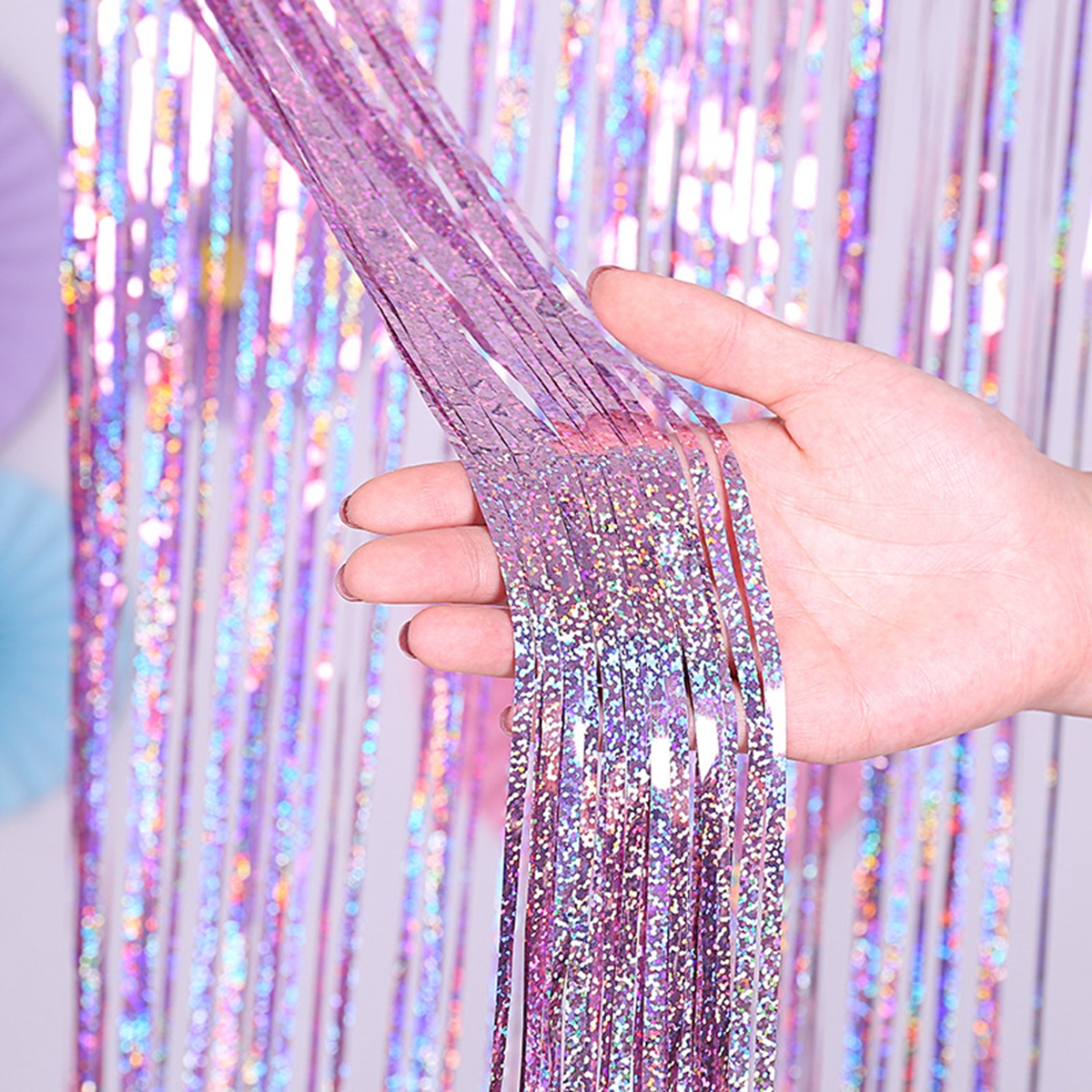 Birthday Party Decorations Bac - Tinsel Garland Decoration avaliação e preço
