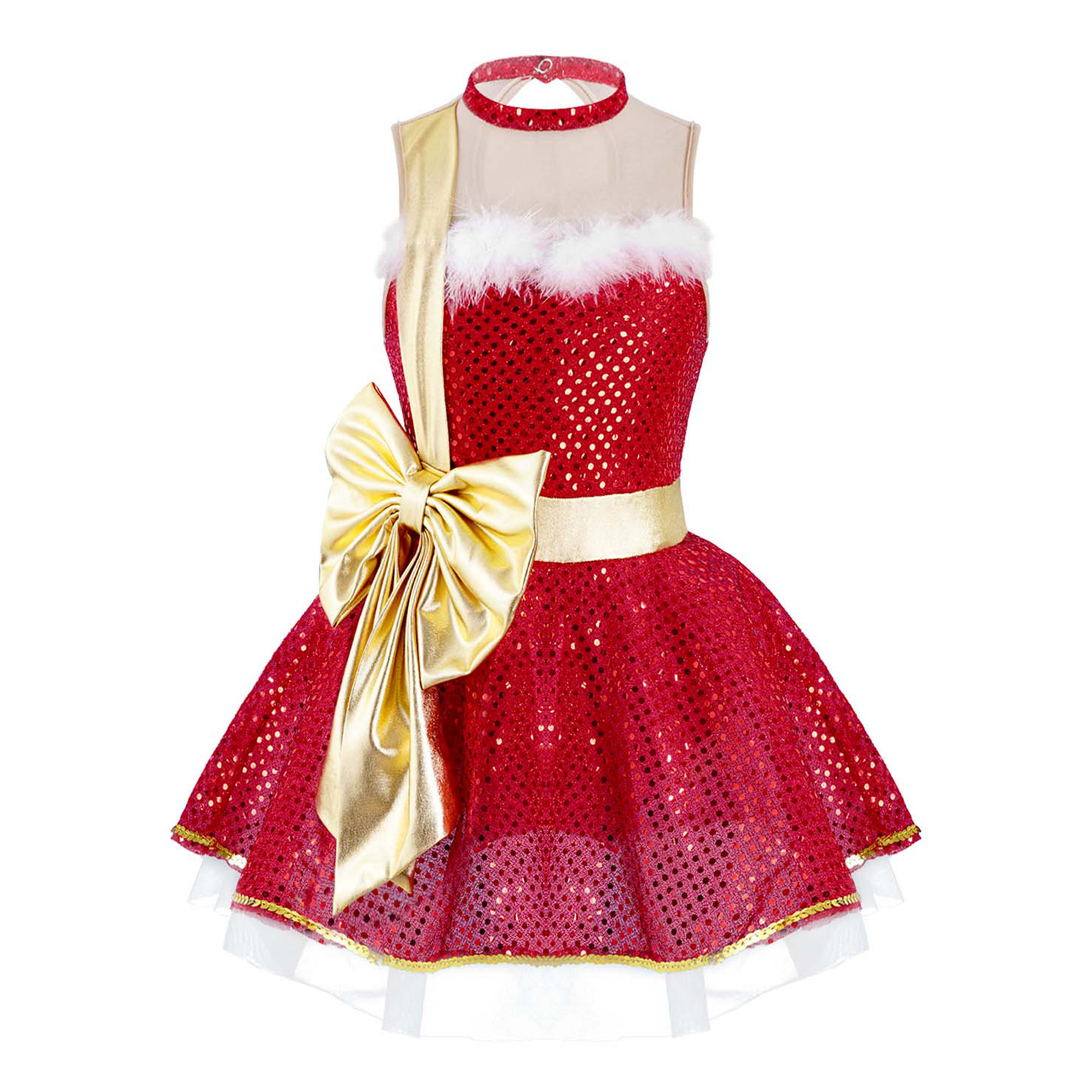 Kids Girls Christmas Xmas Elf  - Elf Costume Christmas avaliação e preço