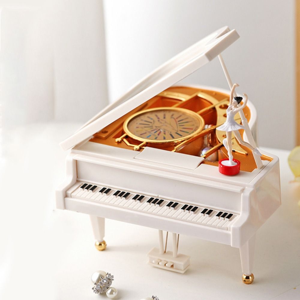 European-style Piano Model Mus - Snow Globe Musical avaliação e preço