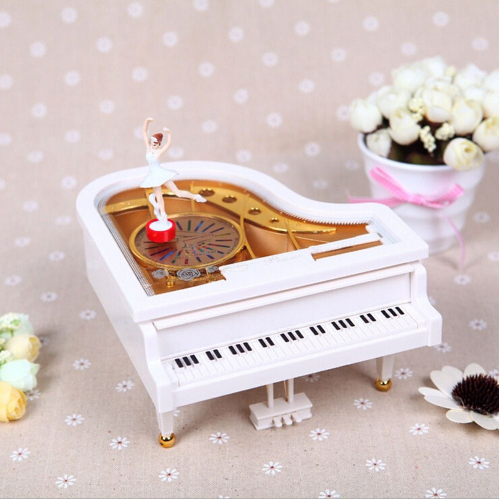 European-style Piano Model Mus - Snow Globe Musical avaliação e preço