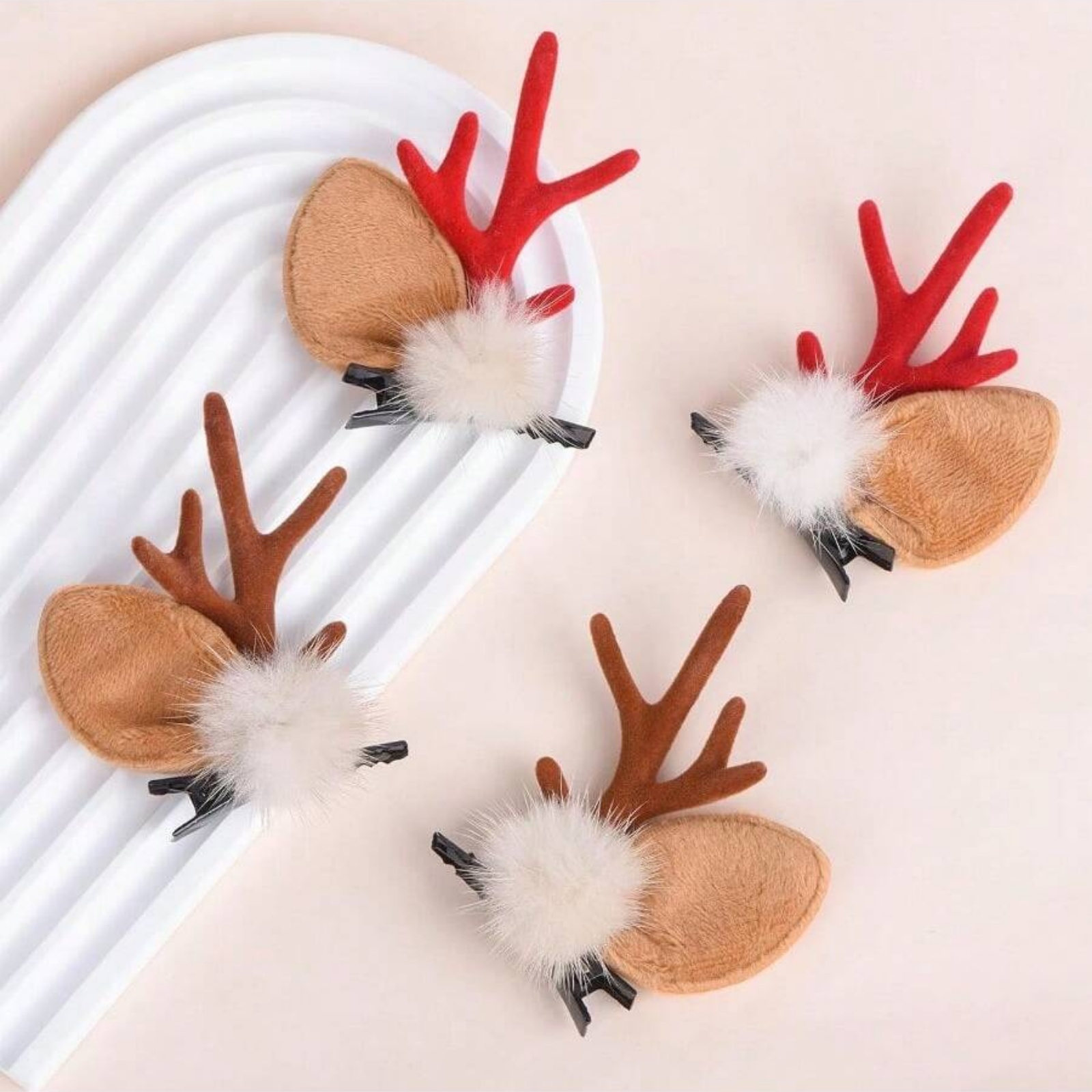 2pcs Christmas Reindeer Antler - Reindeer Antlers Headband avaliação e preço
