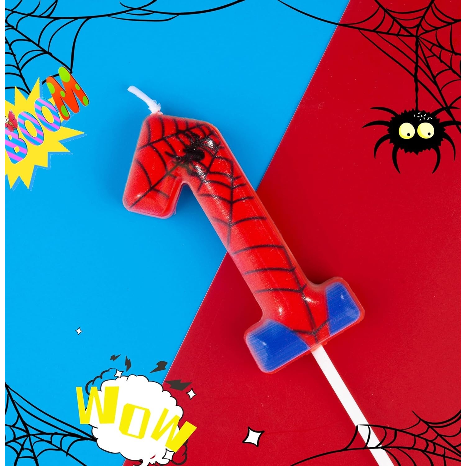 Spider Party 0-9 Birthday Cand - Holiday Candle Set avaliação e preço