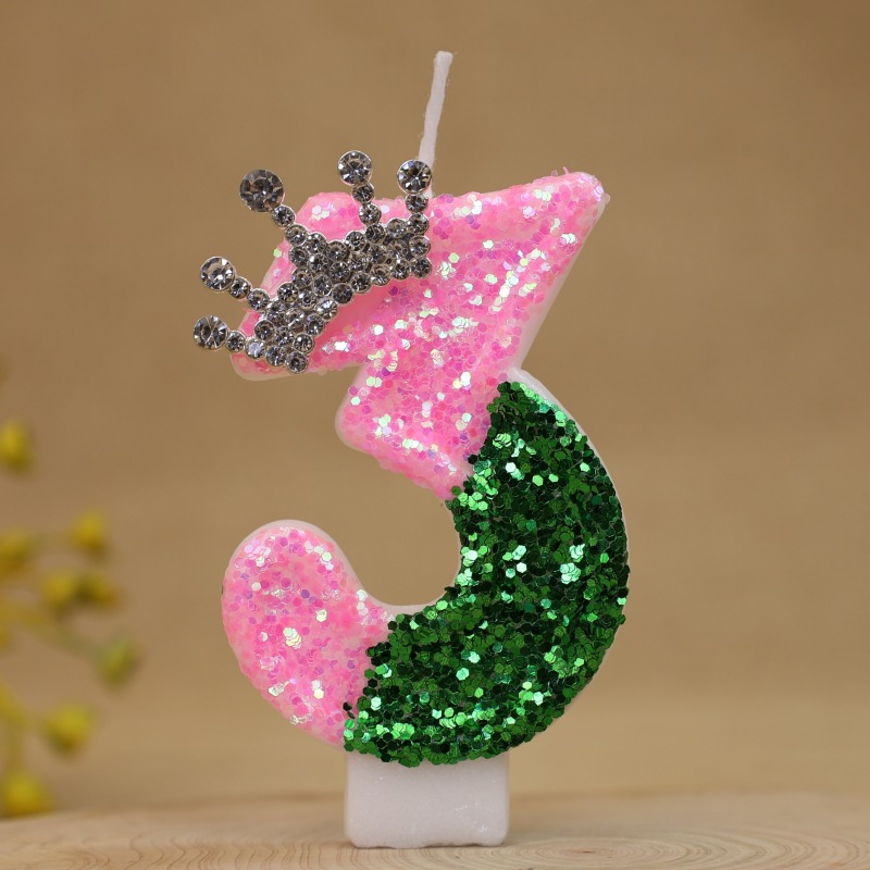 Sparkling Light Green Princess - Holiday Candle Set avaliação e preço