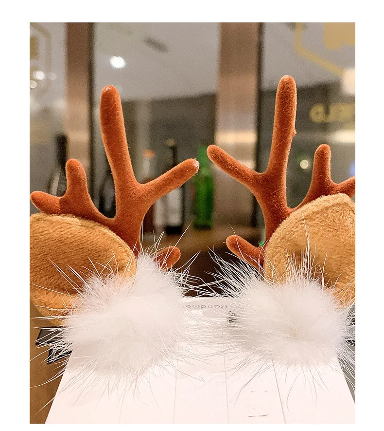 Christmas Headband Reindeer An - Reindeer Antlers Headband avaliação e preço