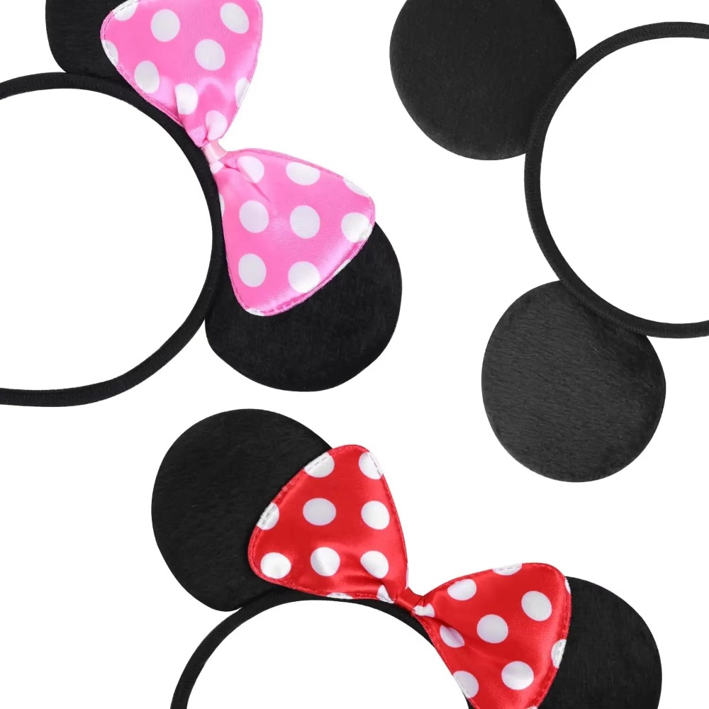 24pcs Adorable Mouse Ears Bow  - Ribbon Bow Gift avaliação e preço