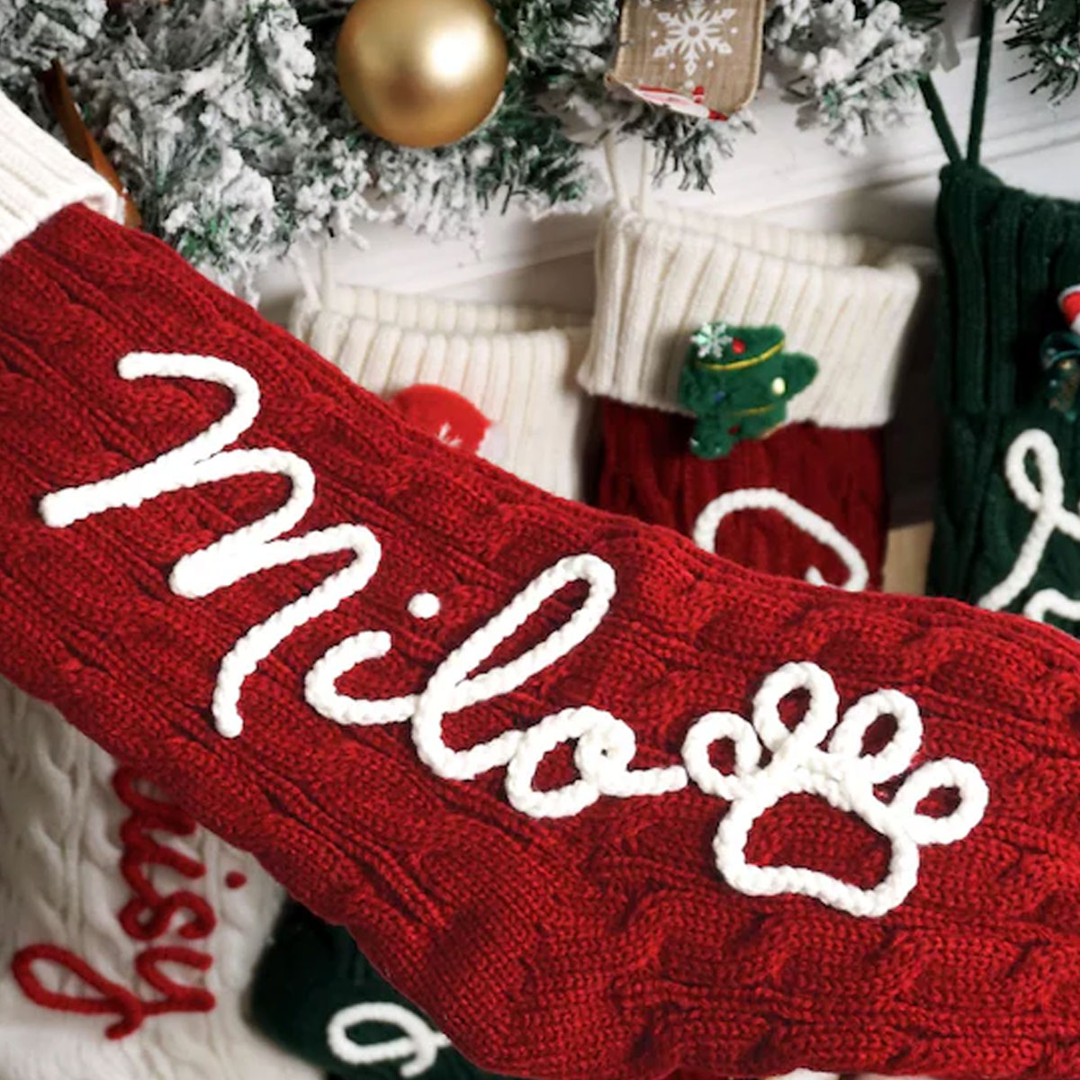 1PC Christmas decorative stock - Christmas Stocking Hanging avaliação e preço