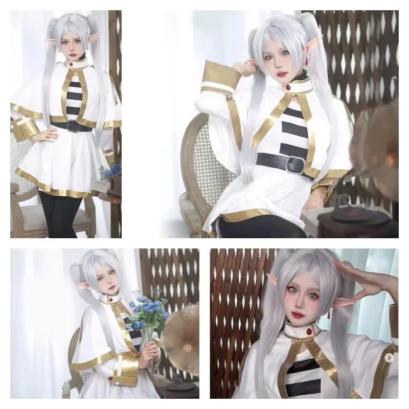 Sousou No Frieren Anime Cospla - Elf Costume Christmas avaliação e preço