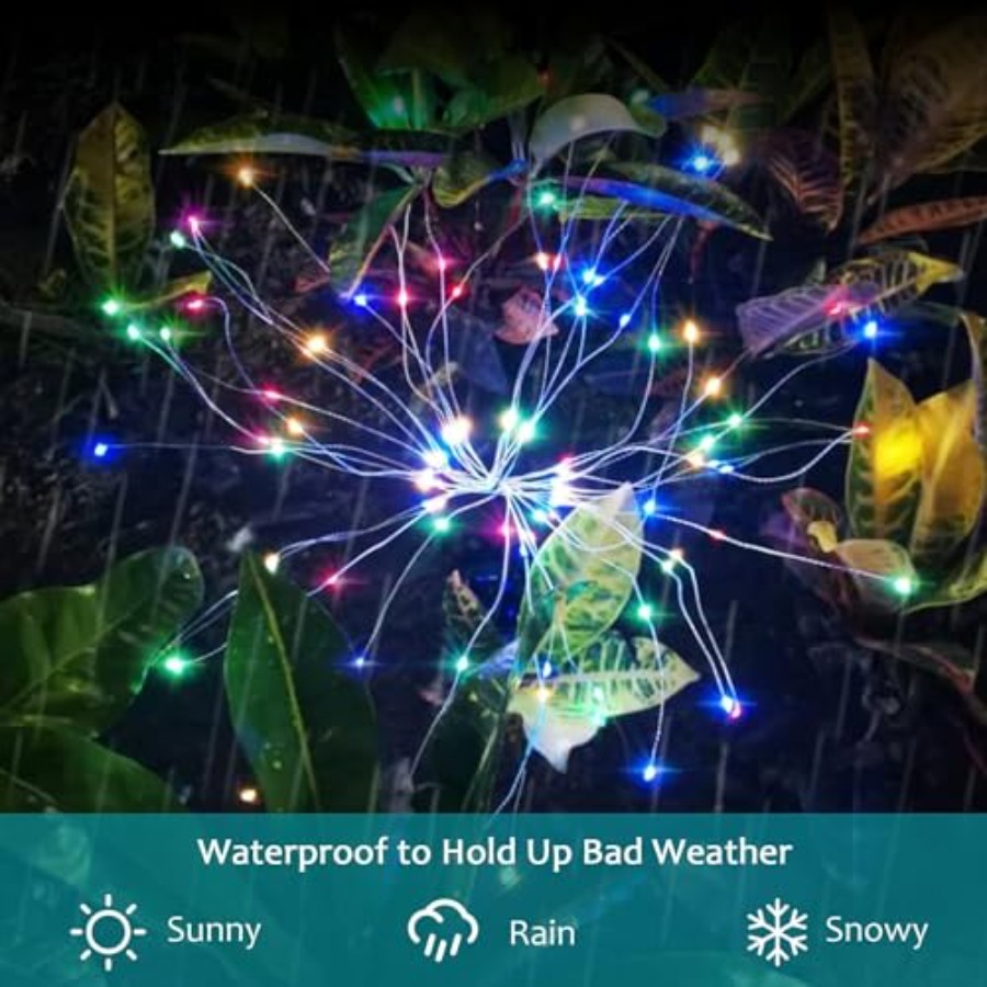 Solar Firework Lights, Lightin - Christmas Lights Outdoor avaliação e preço