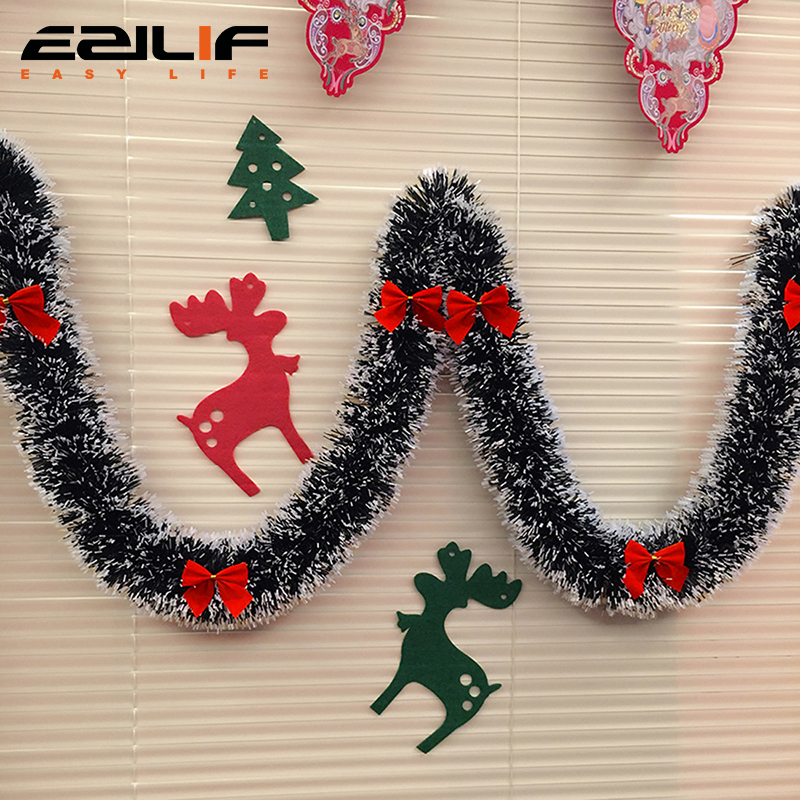Christmas Tinsel Garland Artif - Tinsel Garland Decoration avaliação e preço