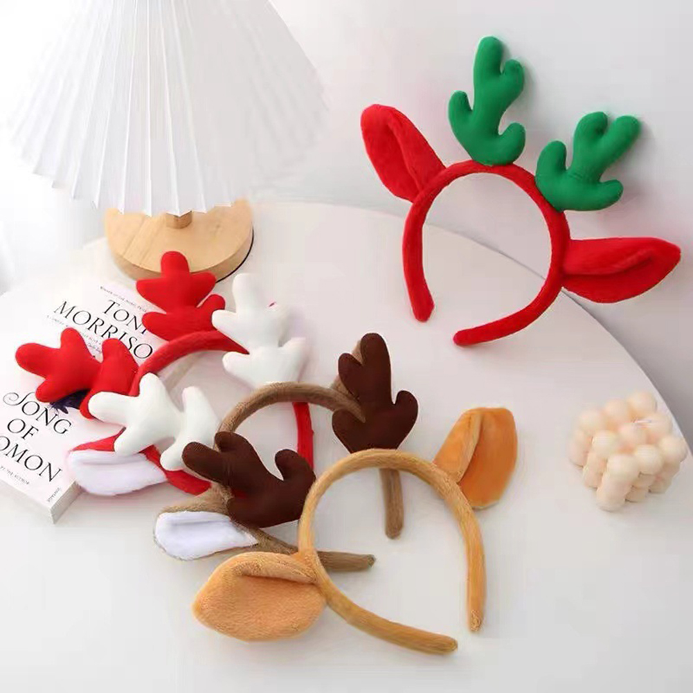 Christmas Headband Reindeer An - Reindeer Antlers Headband avaliação e preço