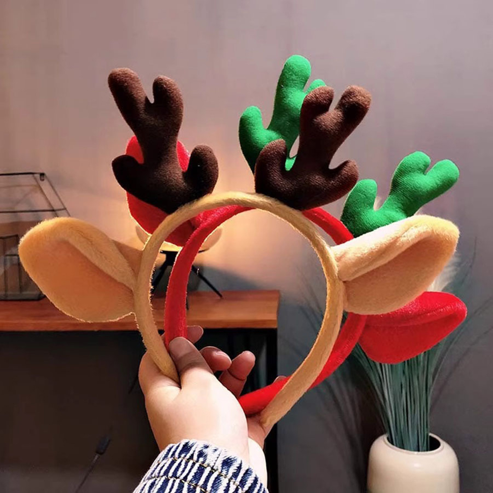 Christmas Headband Reindeer An - Reindeer Antlers Headband avaliação e preço